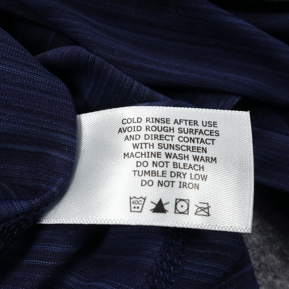Coolibar Sun Protection Shirt Mens XL UPF 50+ Long Sleeve Navy Blue - Picture 10 of 10